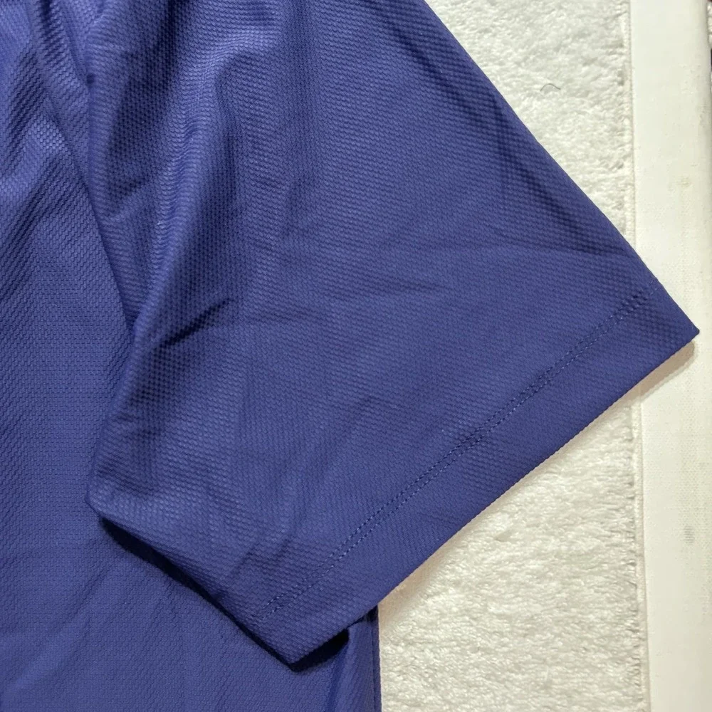 Good Good Golf Mens Size XL Midnight Textured Short Sleeve Polo Shirt